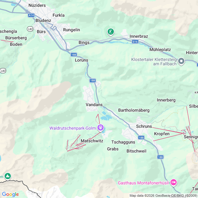 Approximate location