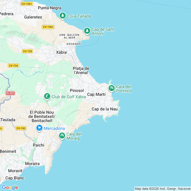 Approximate location