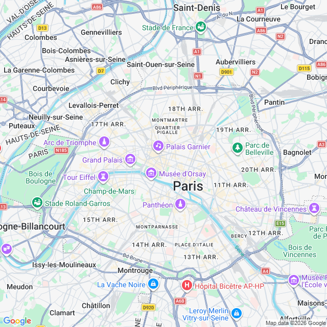 Approximate location