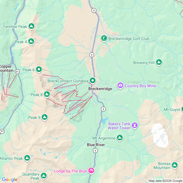 Approximate location
