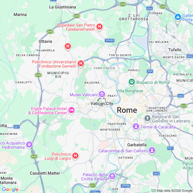 Approximate location