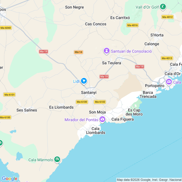 Approximate location