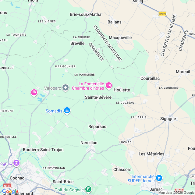 Approximate location