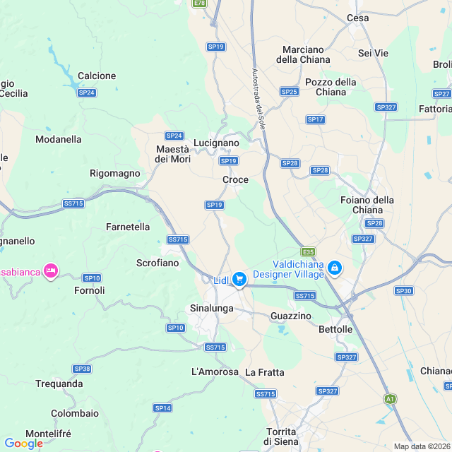 Approximate location
