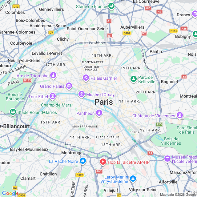 Approximate location