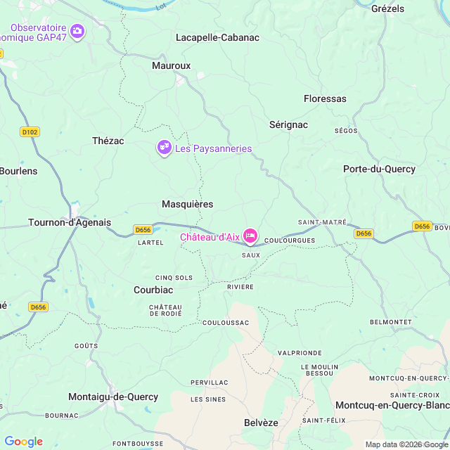 Approximate location
