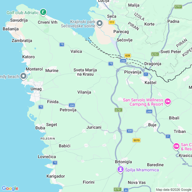 Approximate location