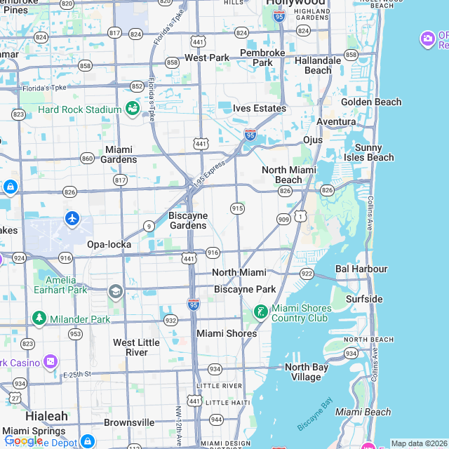 Approximate location