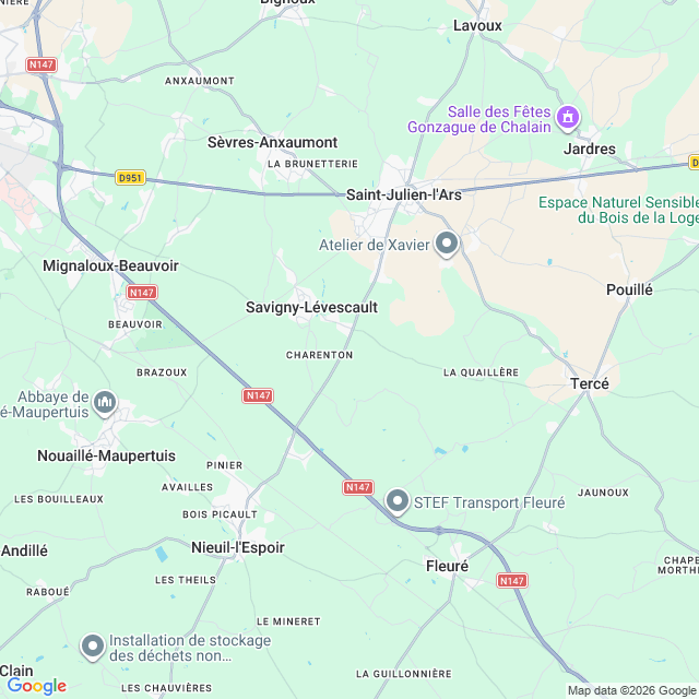 Approximate location