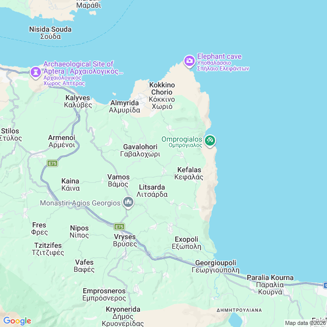 Approximate location