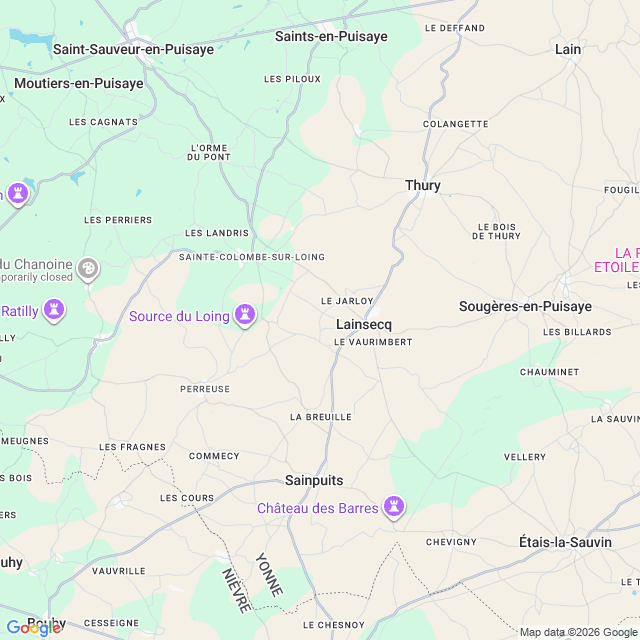 Approximate location