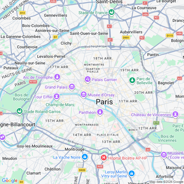 Approximate location