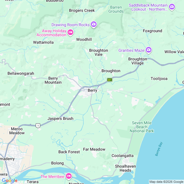 Approximate location