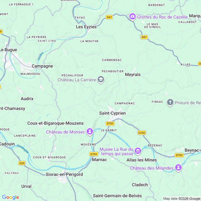 Approximate location