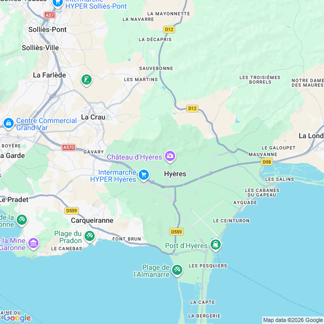 Approximate location