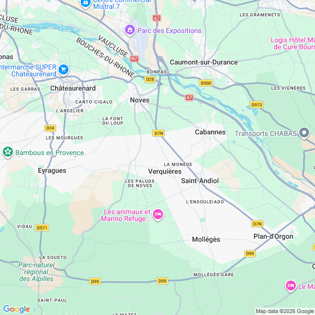 Approximate location