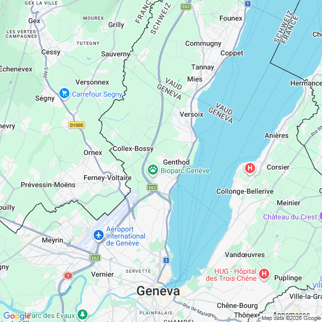 Approximate location