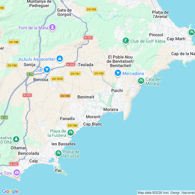 Approximate location