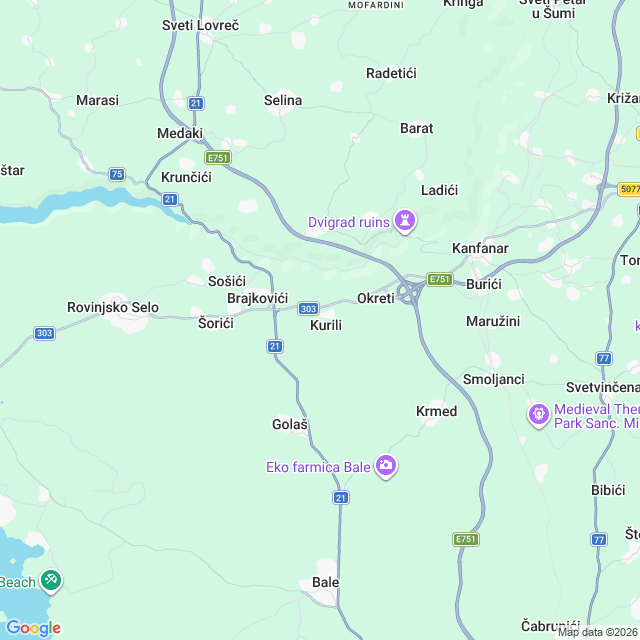 Approximate location