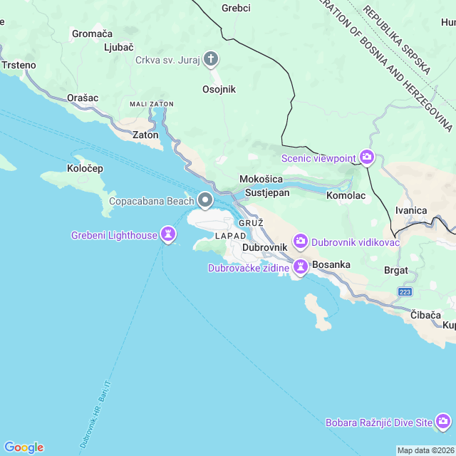 Approximate location