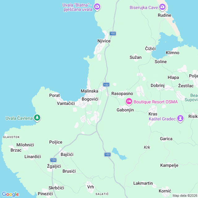 Approximate location