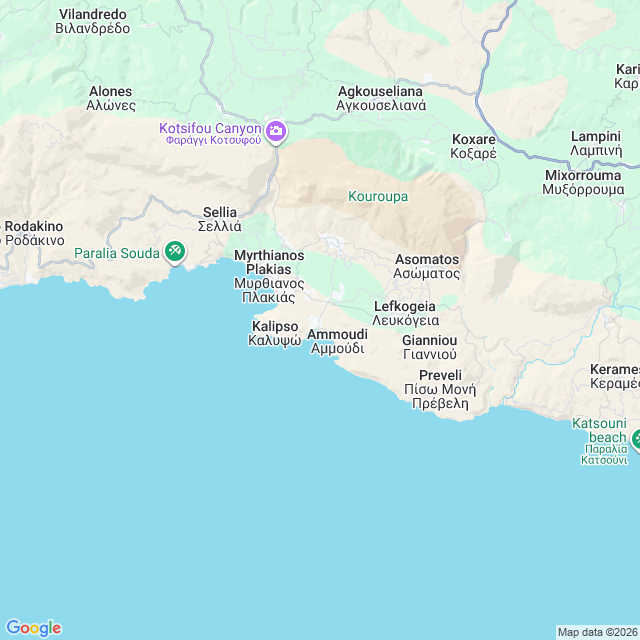 Approximate location