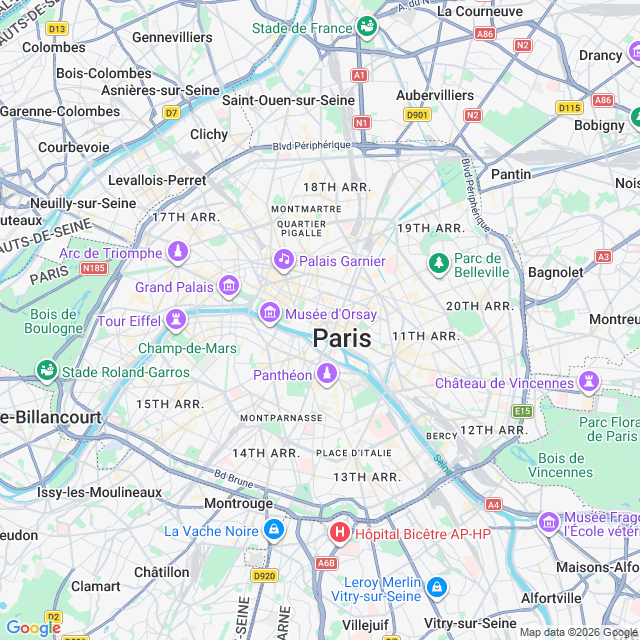 Approximate location