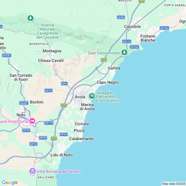 Approximate location