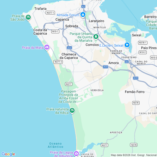 Approximate location