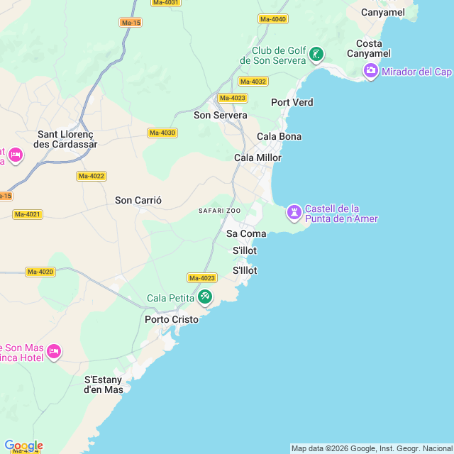 Approximate location