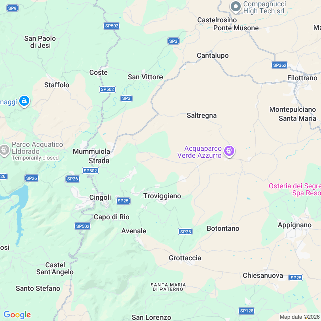 Approximate location