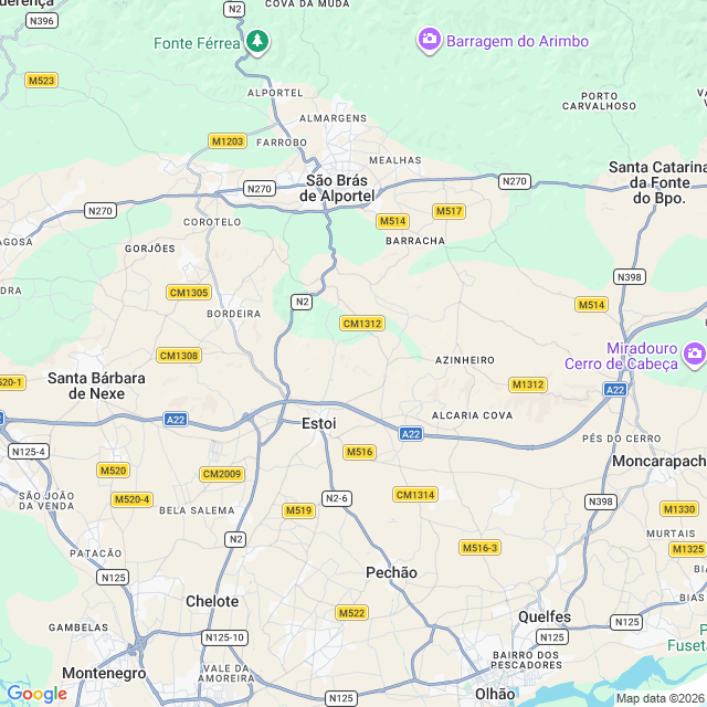 Approximate location