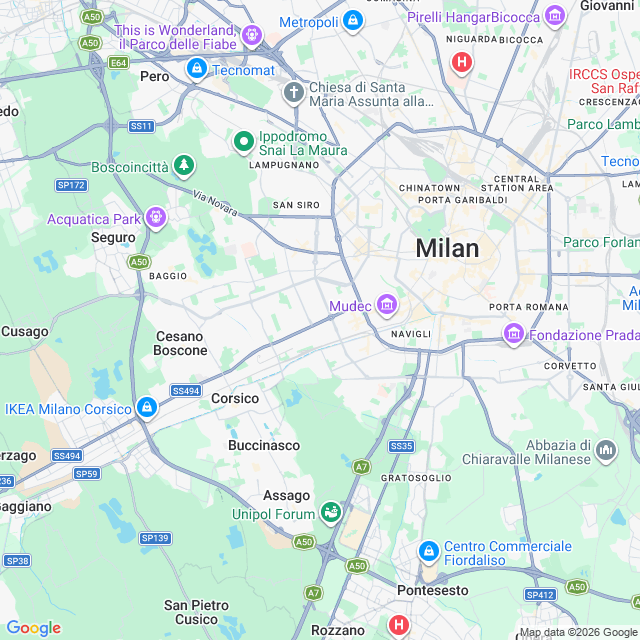 Approximate location