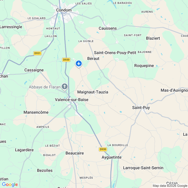 Approximate location