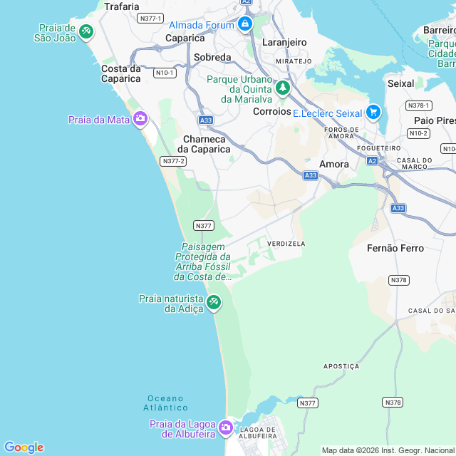 Approximate location
