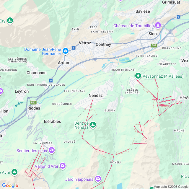 Approximate location