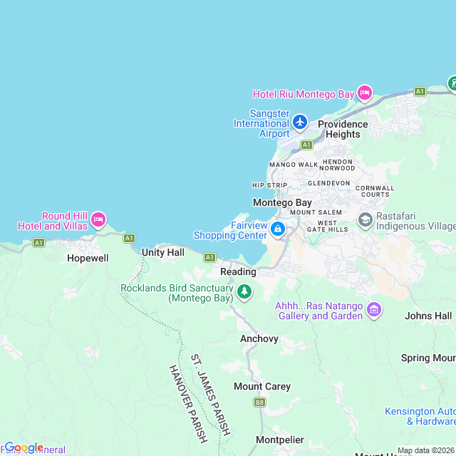 Approximate location