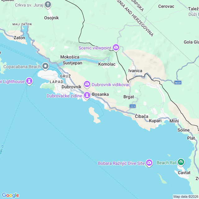 Approximate location