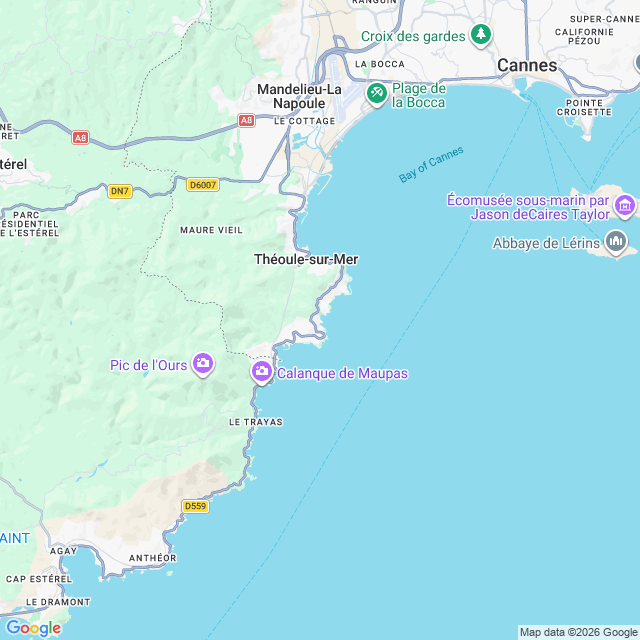 Approximate location
