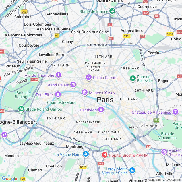 Approximate location