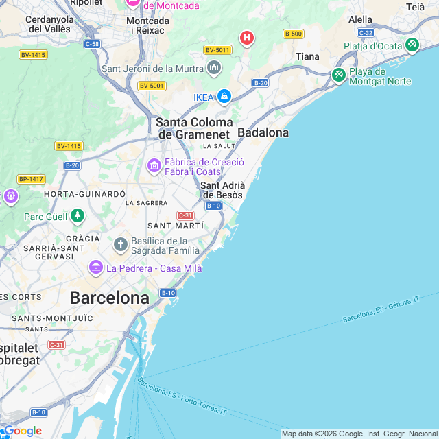 Approximate location