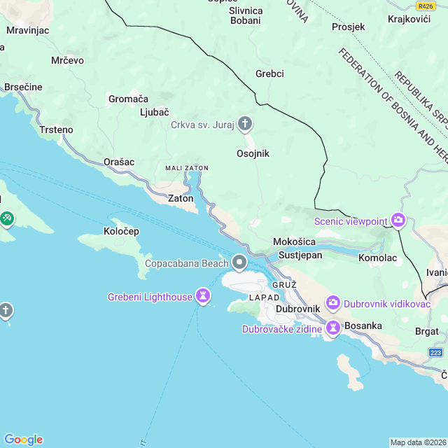 Approximate location