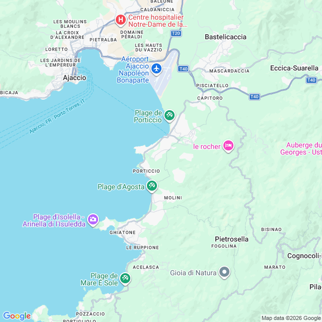 Approximate location
