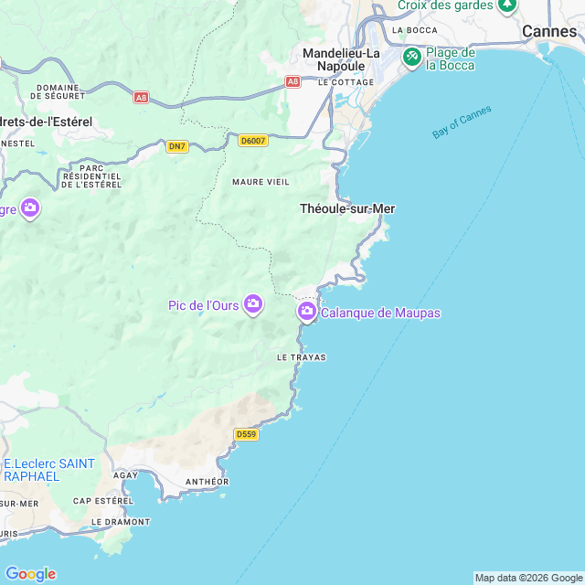 Approximate location