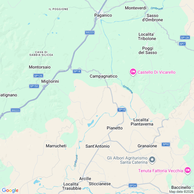 Approximate location