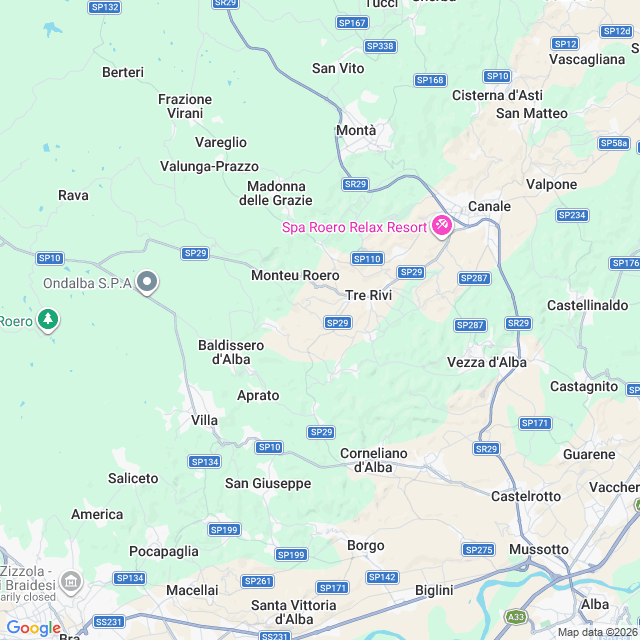Approximate location