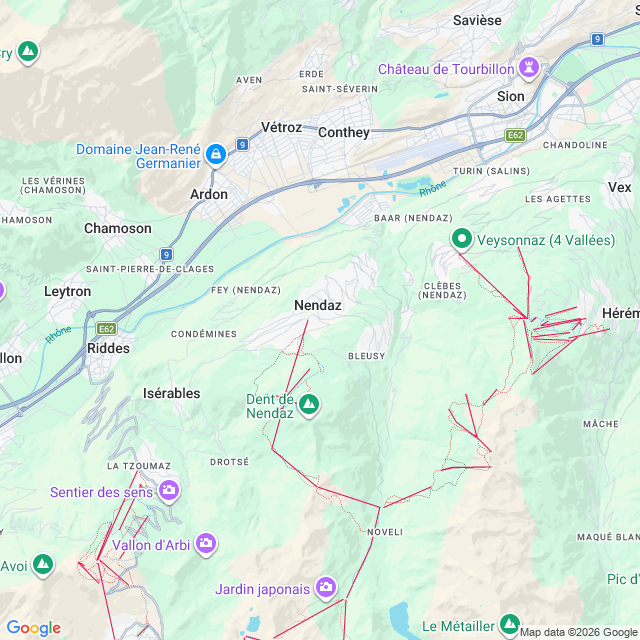 Approximate location
