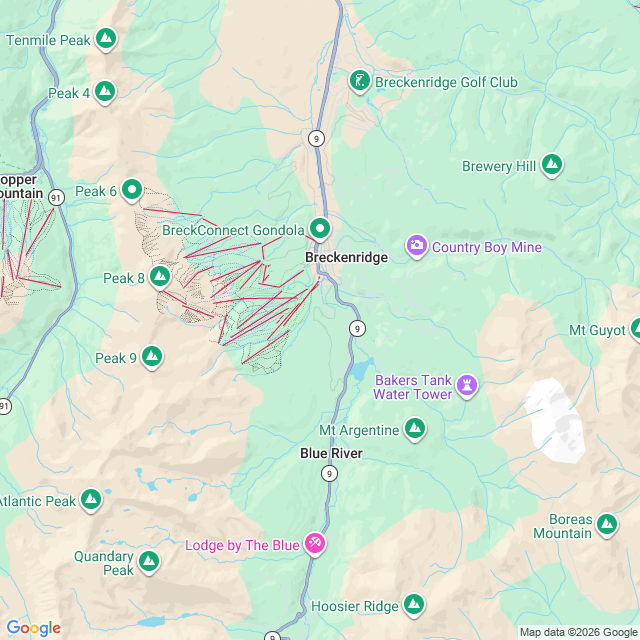 Approximate location