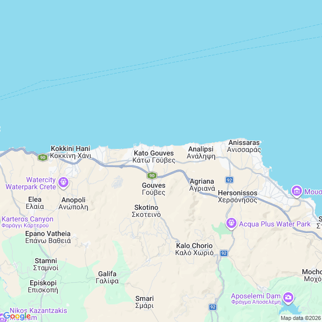 Approximate location