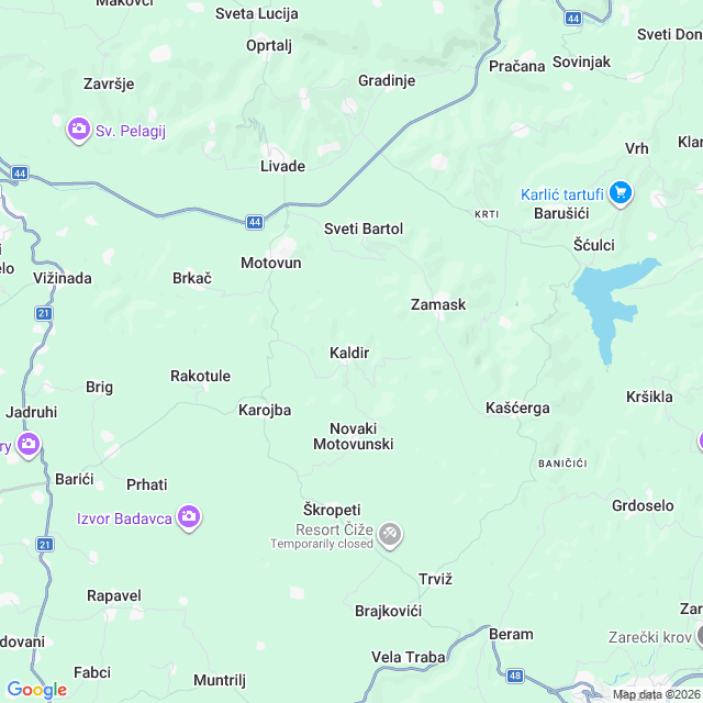 Approximate location